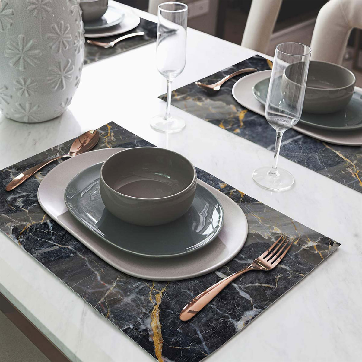 MySpotti Tischset Kima 4er-Set rechteckig