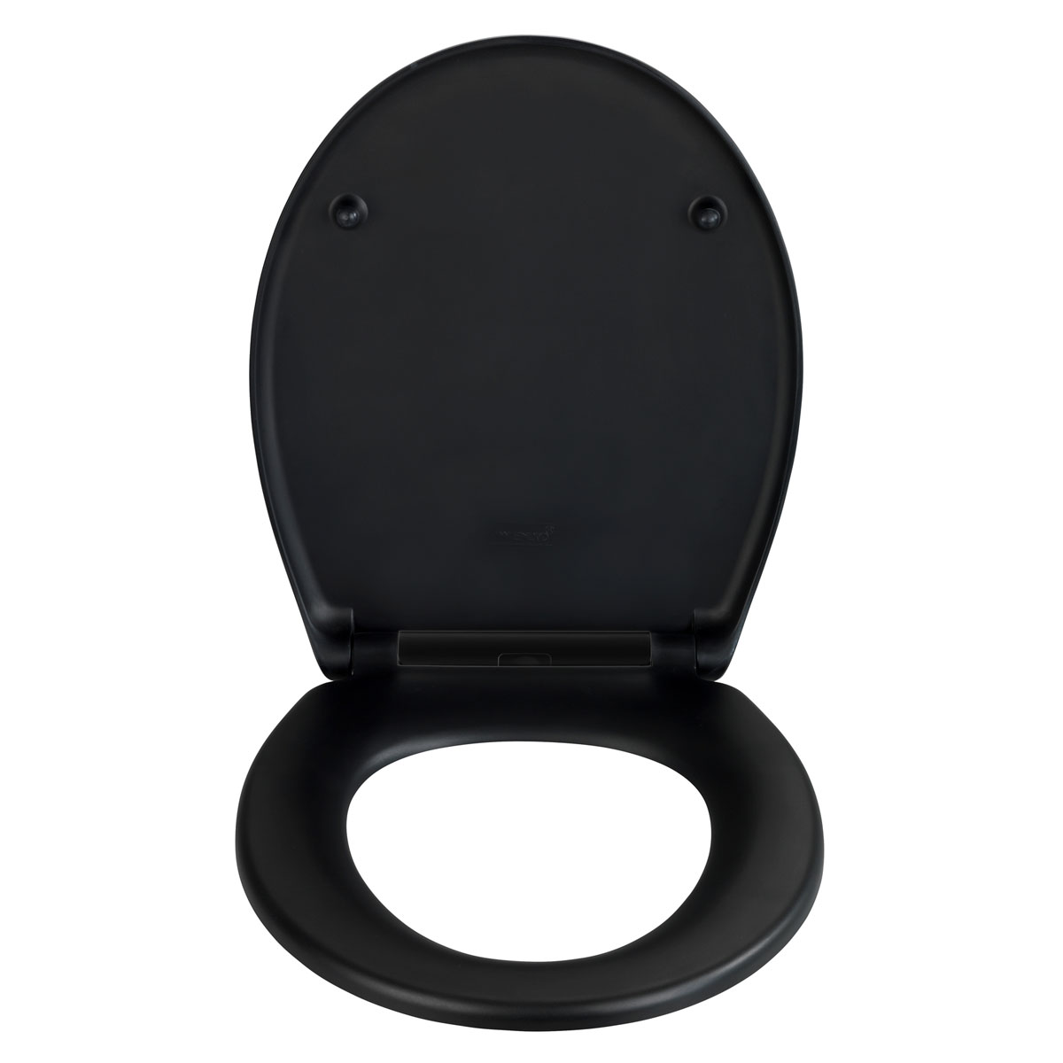 Wenko Premium WC-Sitz Ikaria schwarz mit Absenkautomatik Bild 2