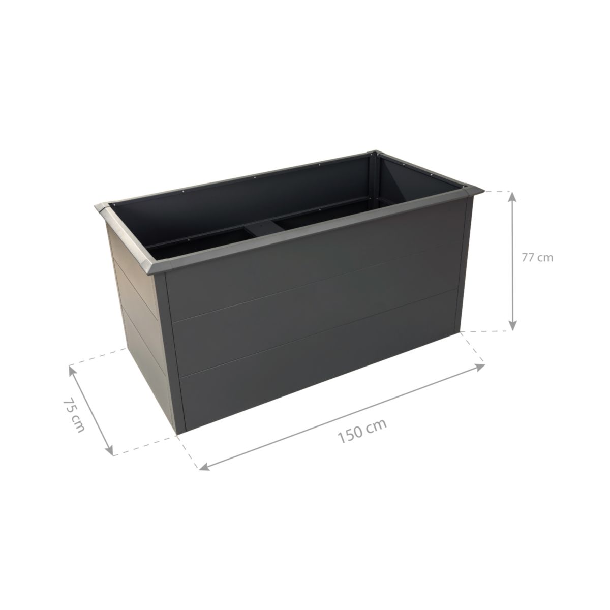 Westmann Hochbeet Primus L 75x150x77cm Bild 5