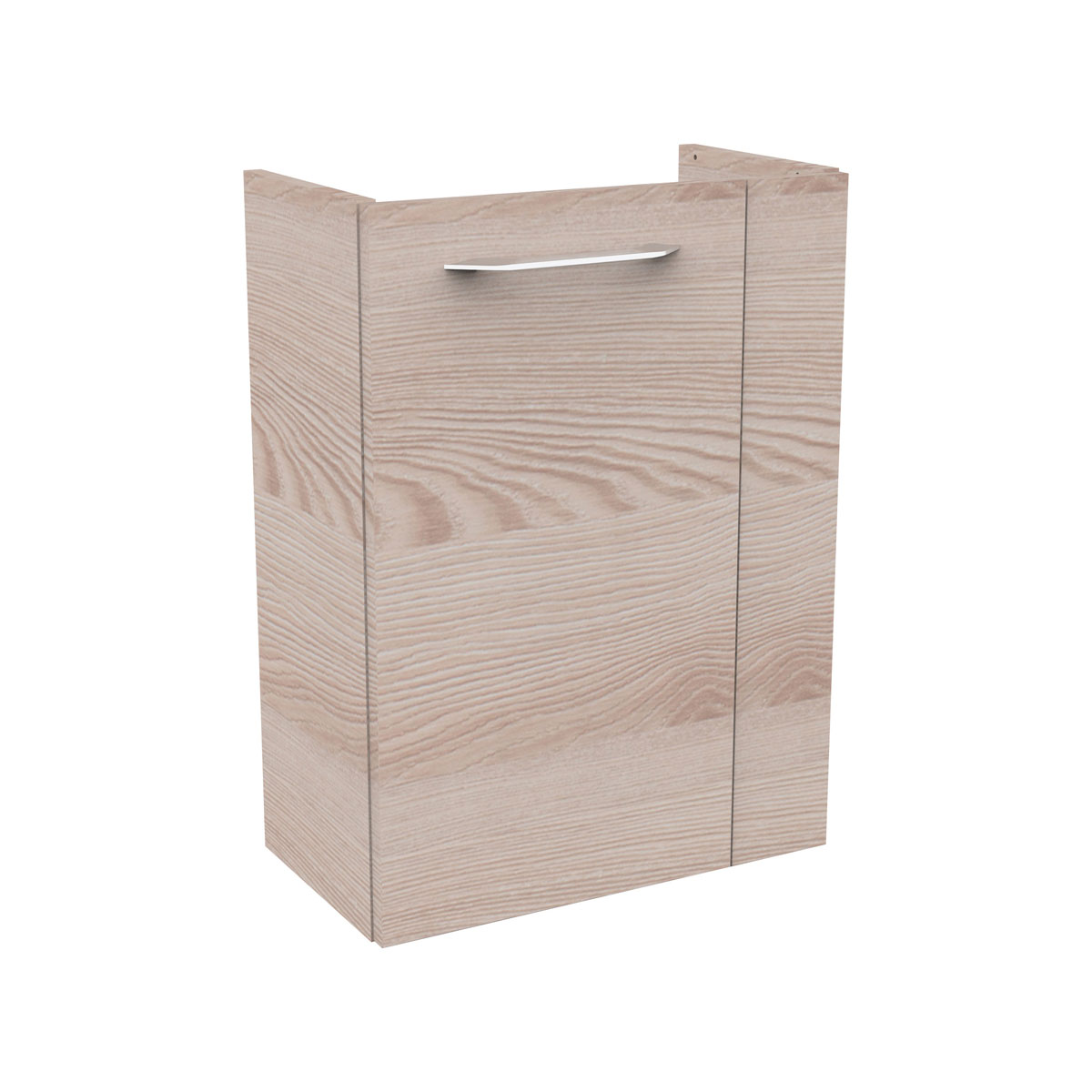 Fackelmann  Gäste-WC Waschtischunterschrank links SBC 440 x 600 x 243 mm Alaska-Esche