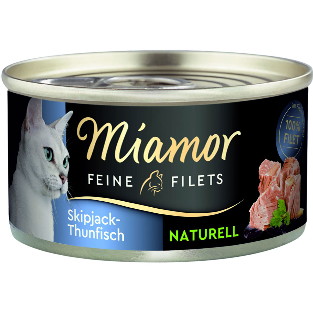 Miamor  Dose Feine Filet Naturelle Skipjack-Thunf 80g