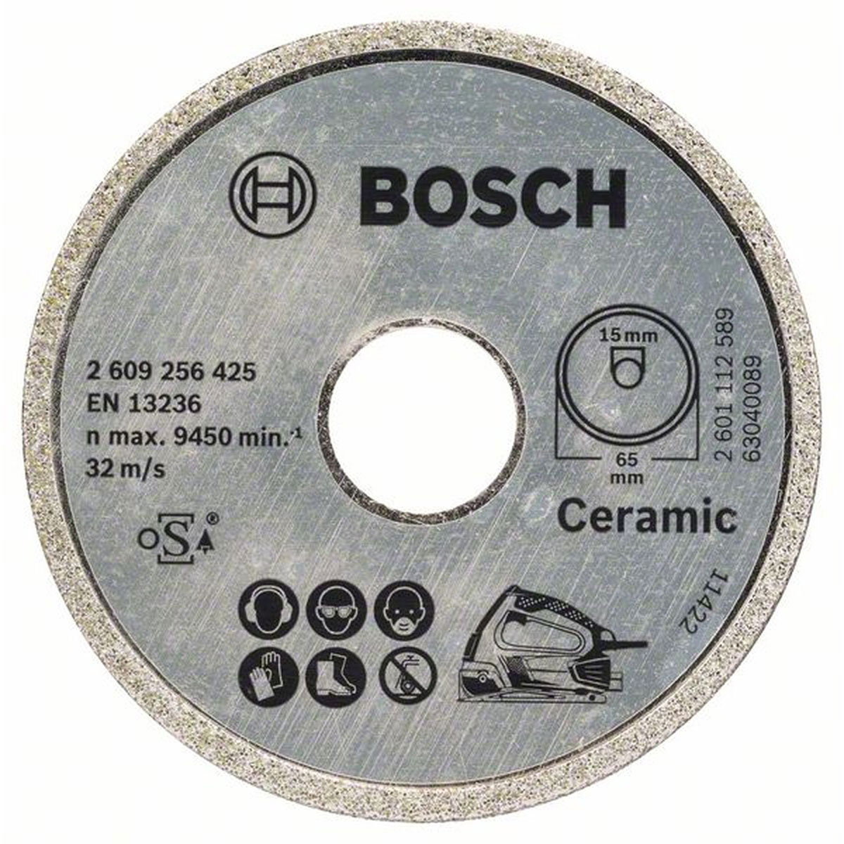 Bosch  Diamanttrennscheibe Durchmesser 65 x 15 mm Bild 2