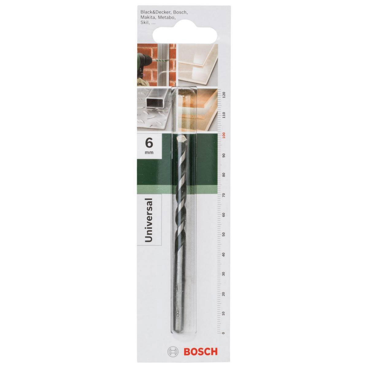 Bosch  DIY Mehrzweckbohrer Durchmesser 6 x 100 mm Bild 2