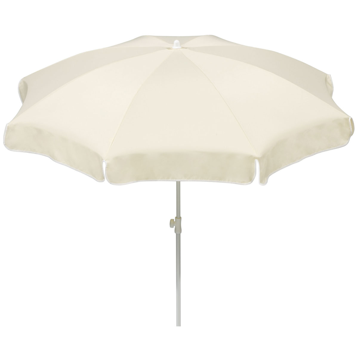 Gartenschirm "Ibiza" 200 cm, 8tlg.680-02, natur