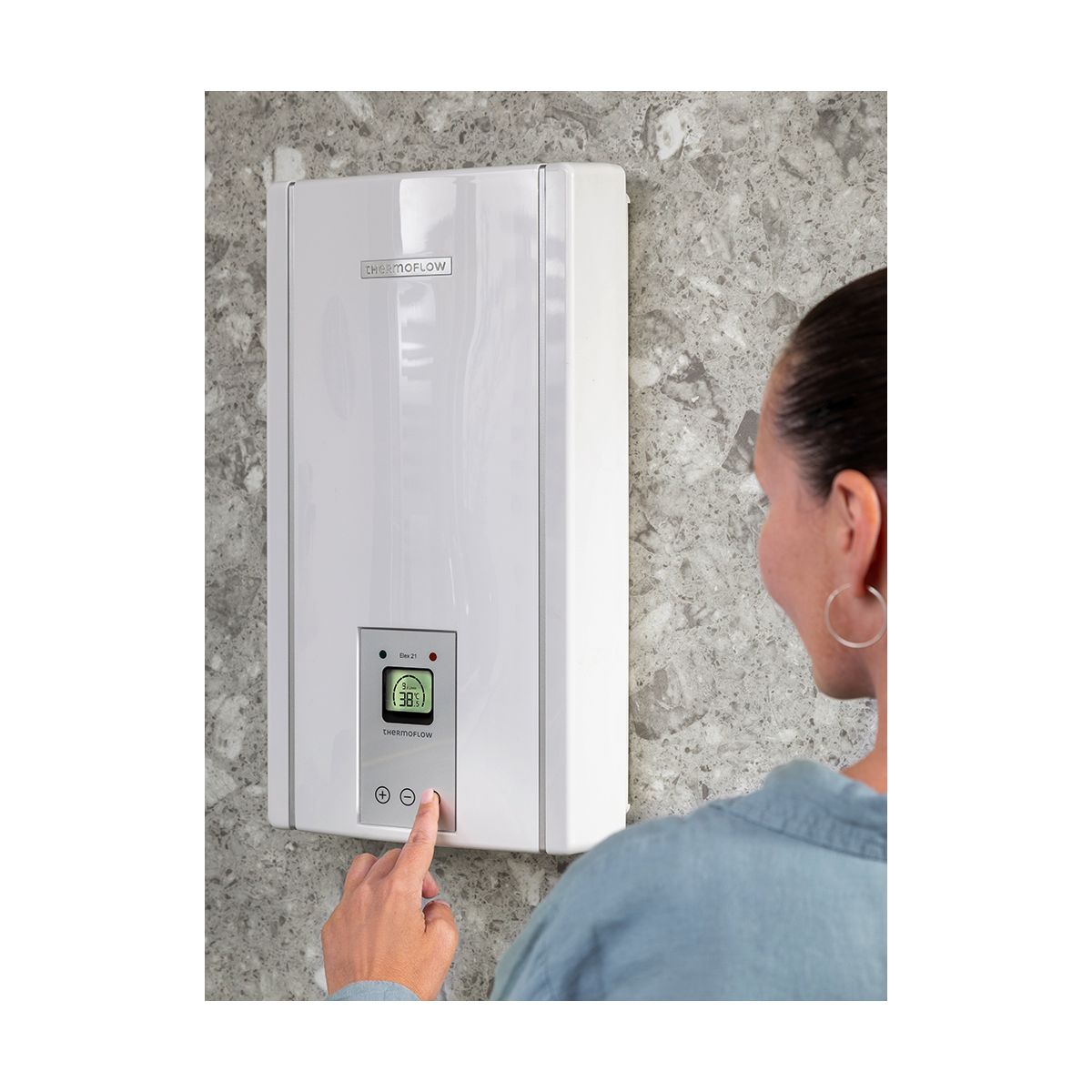 Elex 21 N Thermoflow elektr. Durchlauf-erhitzer 21 KW Bild 7