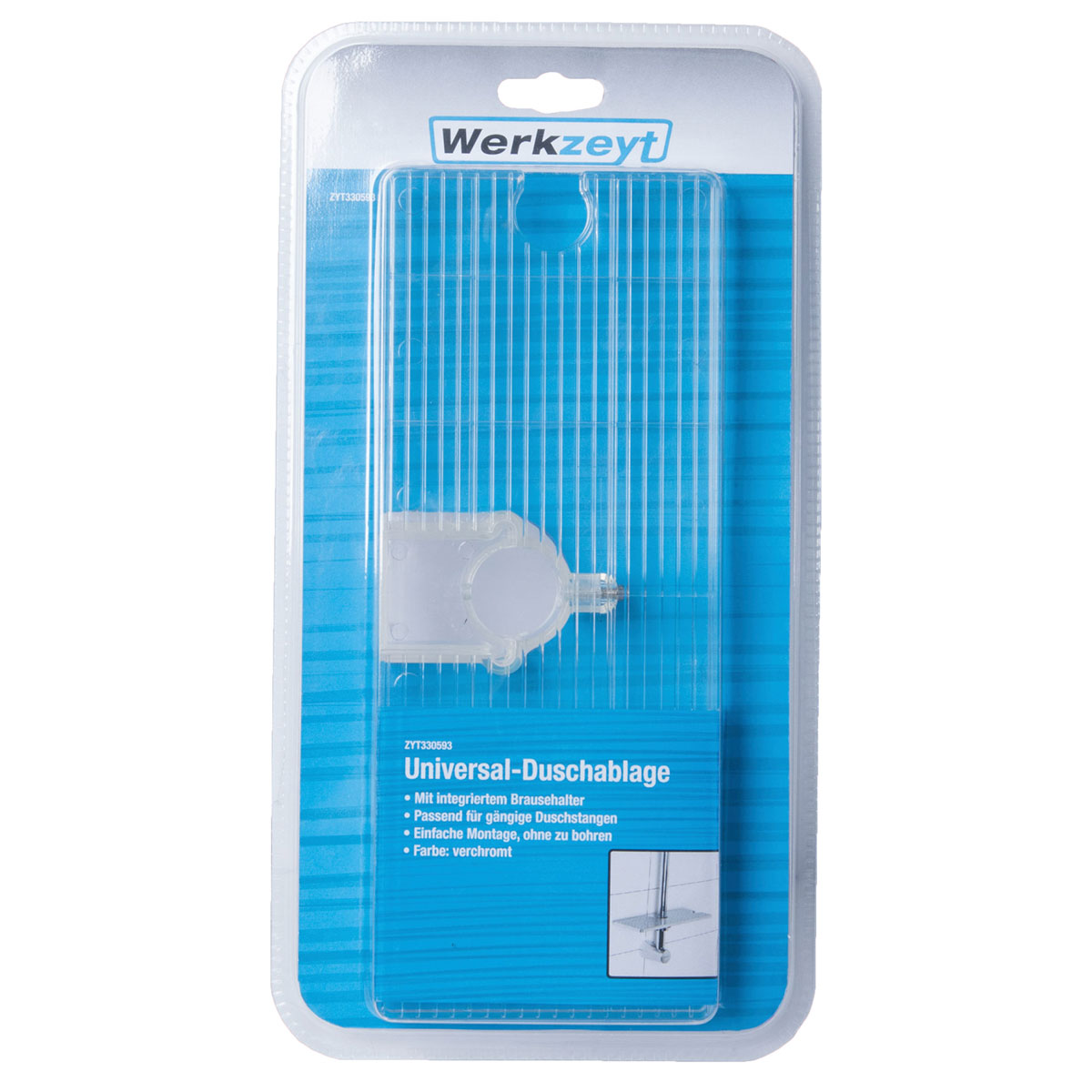 Cornat Duschablage chrom einfache Montage Bild 4