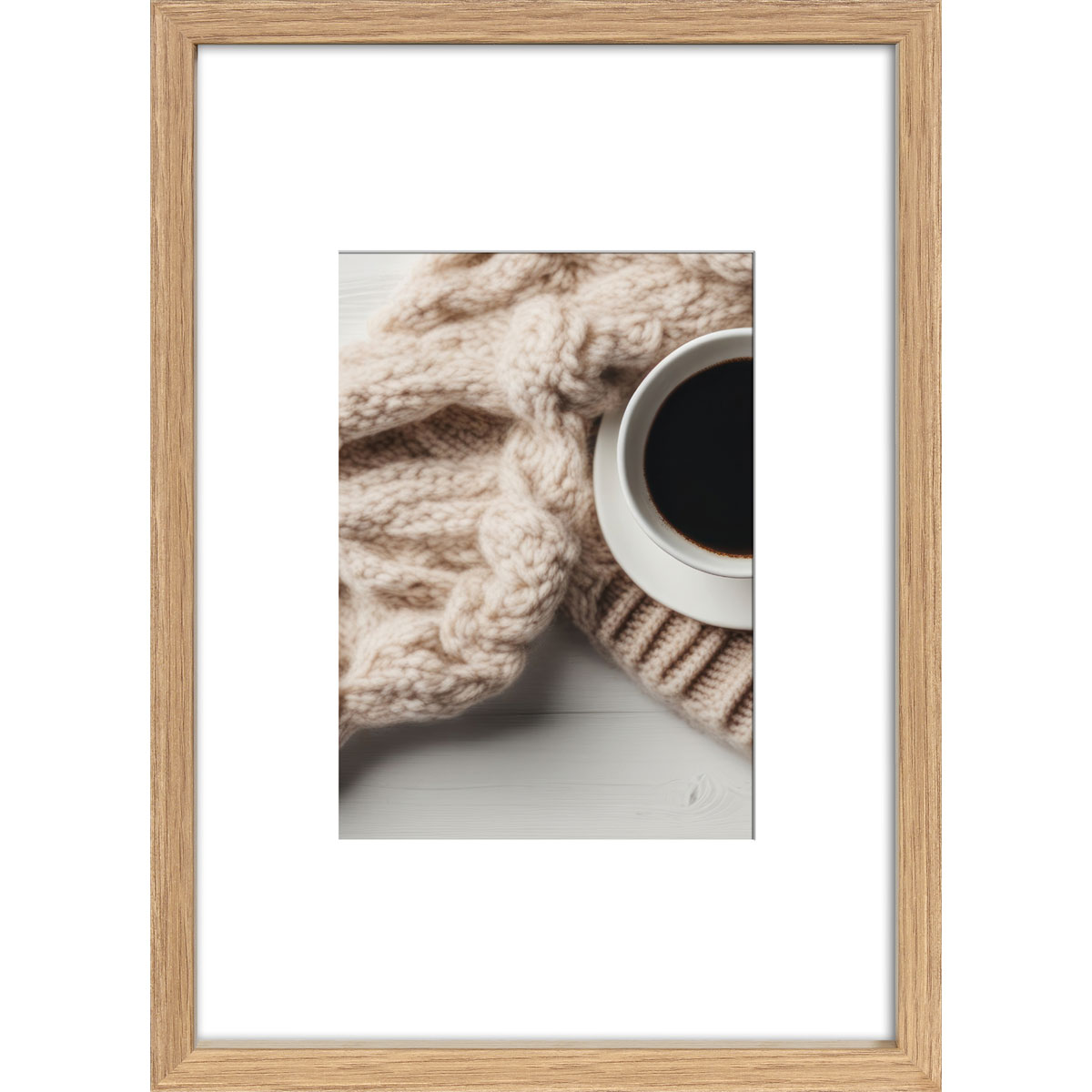 Bilderrahmen Nordic eiche 21x30cm