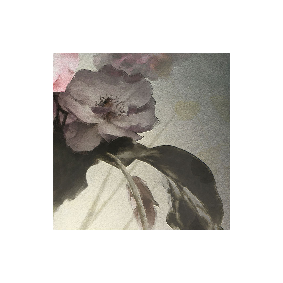 Komar  Selbstklebende Vlies Fototapete rund Flemish Flowers Durchmesser 125 cm Bild 7