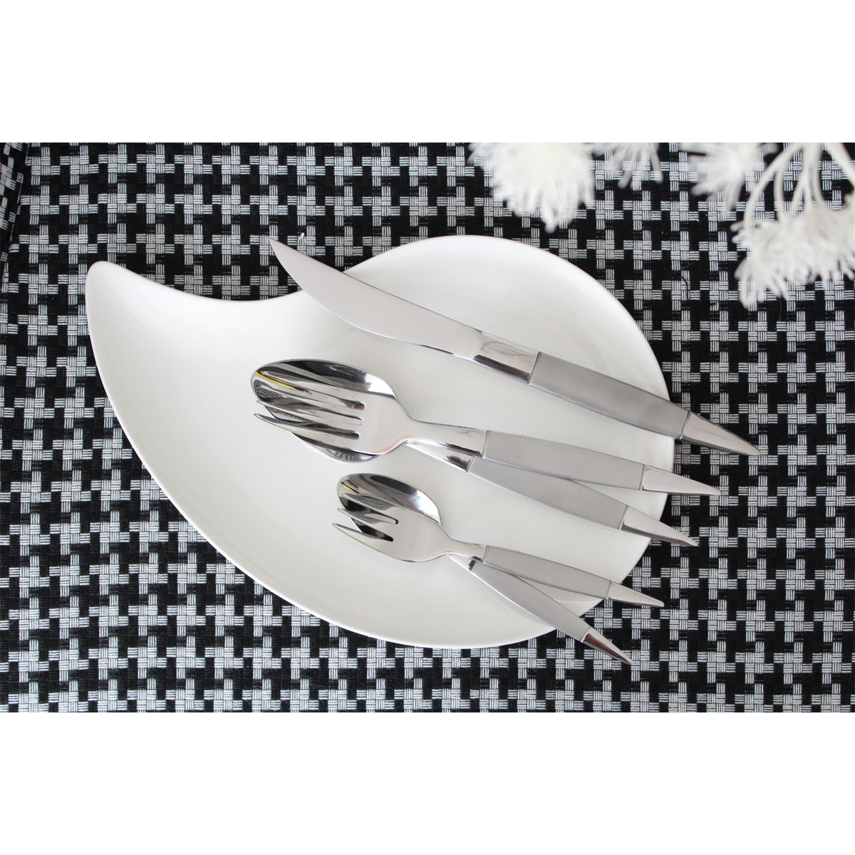 Mulex Besteckset „Miami 18/0“ matt, 60-teilig, im Geschenkkarton Bild 2