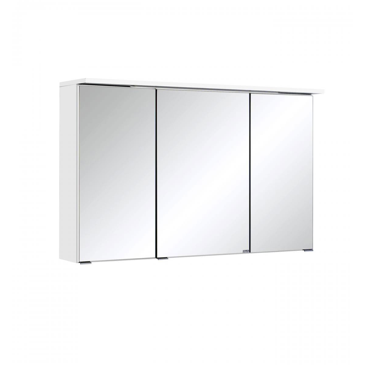 HELD Spiegelschrank 100 weiß 3 Spiegeltüren Bild 1