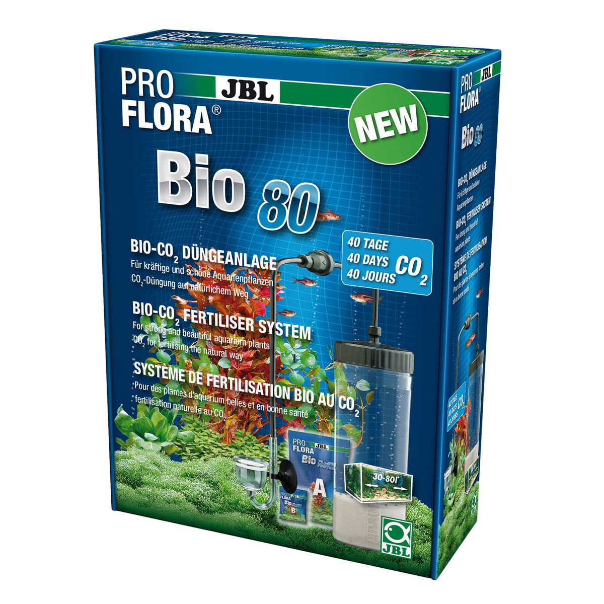 JBL  ProFlora bio80 2 BioCO2 Mehrweg
