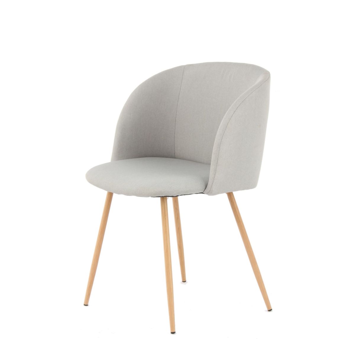 Stuhl „Celina 210“, 2er-Set, grau