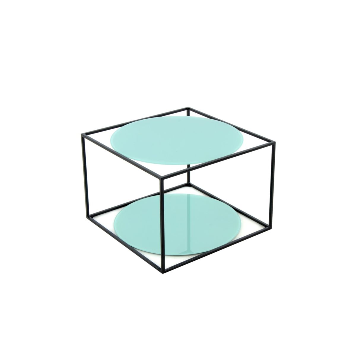 Beistelltisch Cody 110 grün schwarz