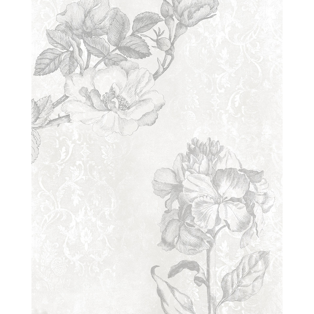 Komar  Vlies Fototapete Baroque Grey 200x250 cm Bild 2