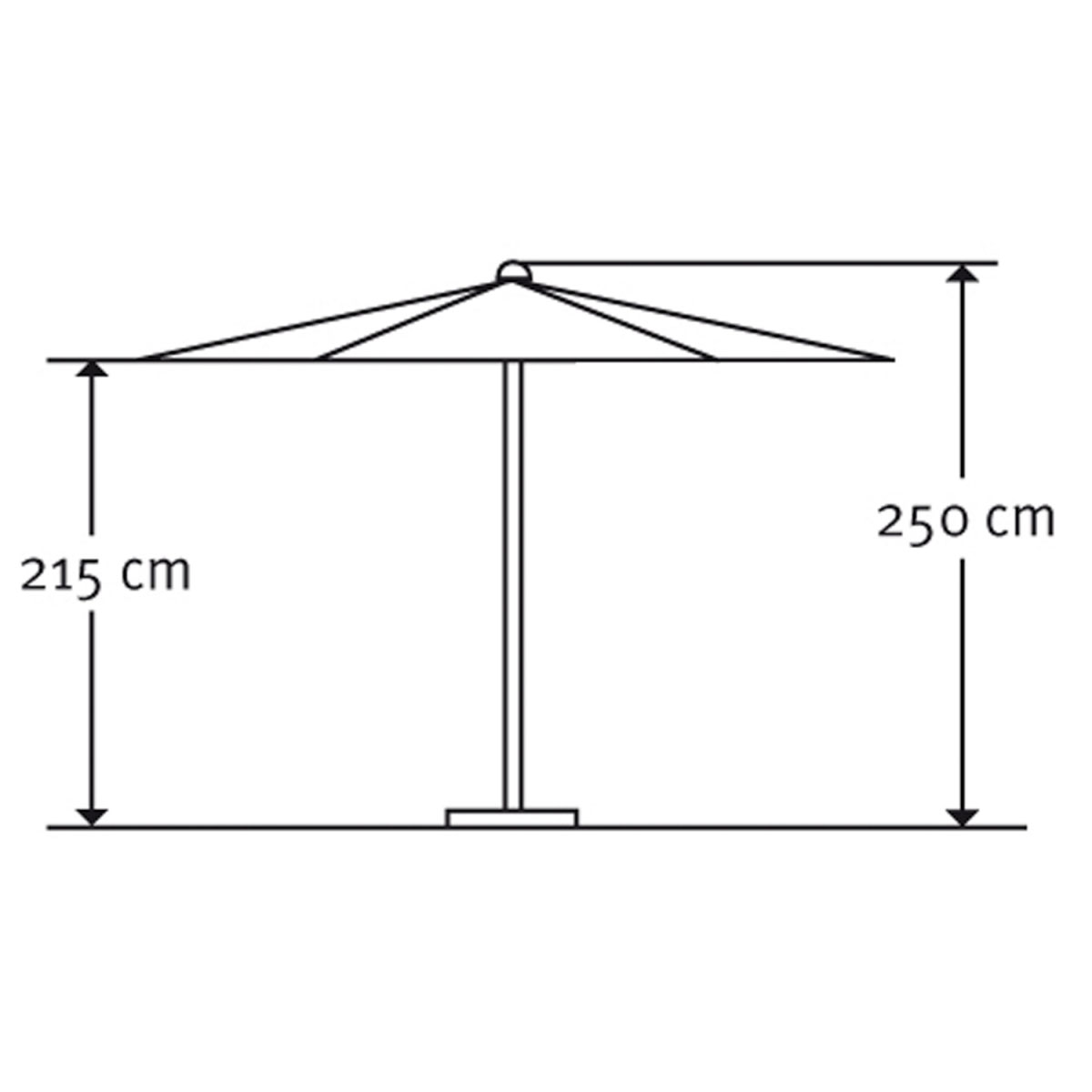 Schneider Schirme Sonnenschirm Korsika 320 cm Natur Bild 2