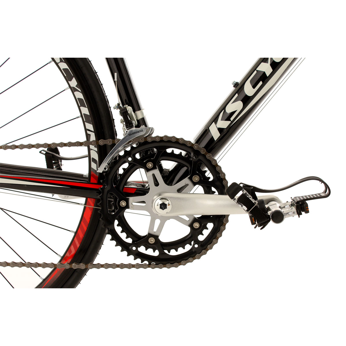 KS Cycling Rennrad Euphoria V-Bremsen 58 cm schwarz Bild 3