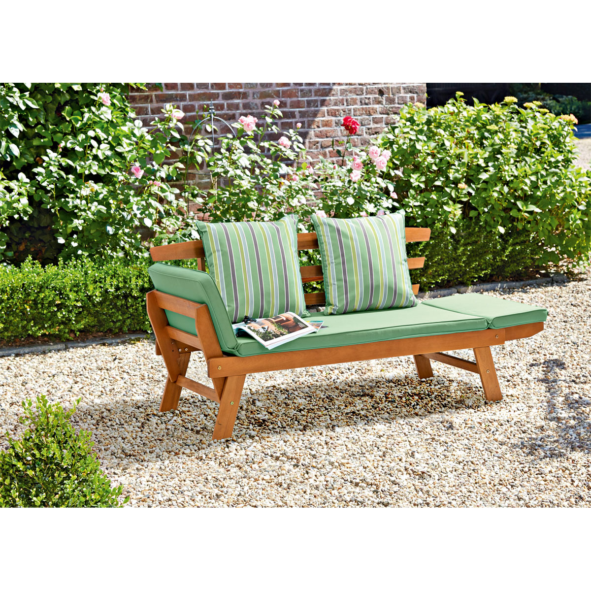 Multifunktionsbank Velden mintgrün Bild 2