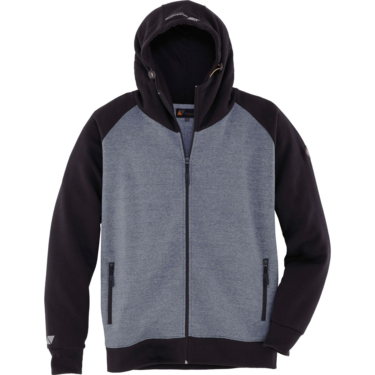 Terratrend  Sweatjacke dunkelgrau-schwarz Größe M