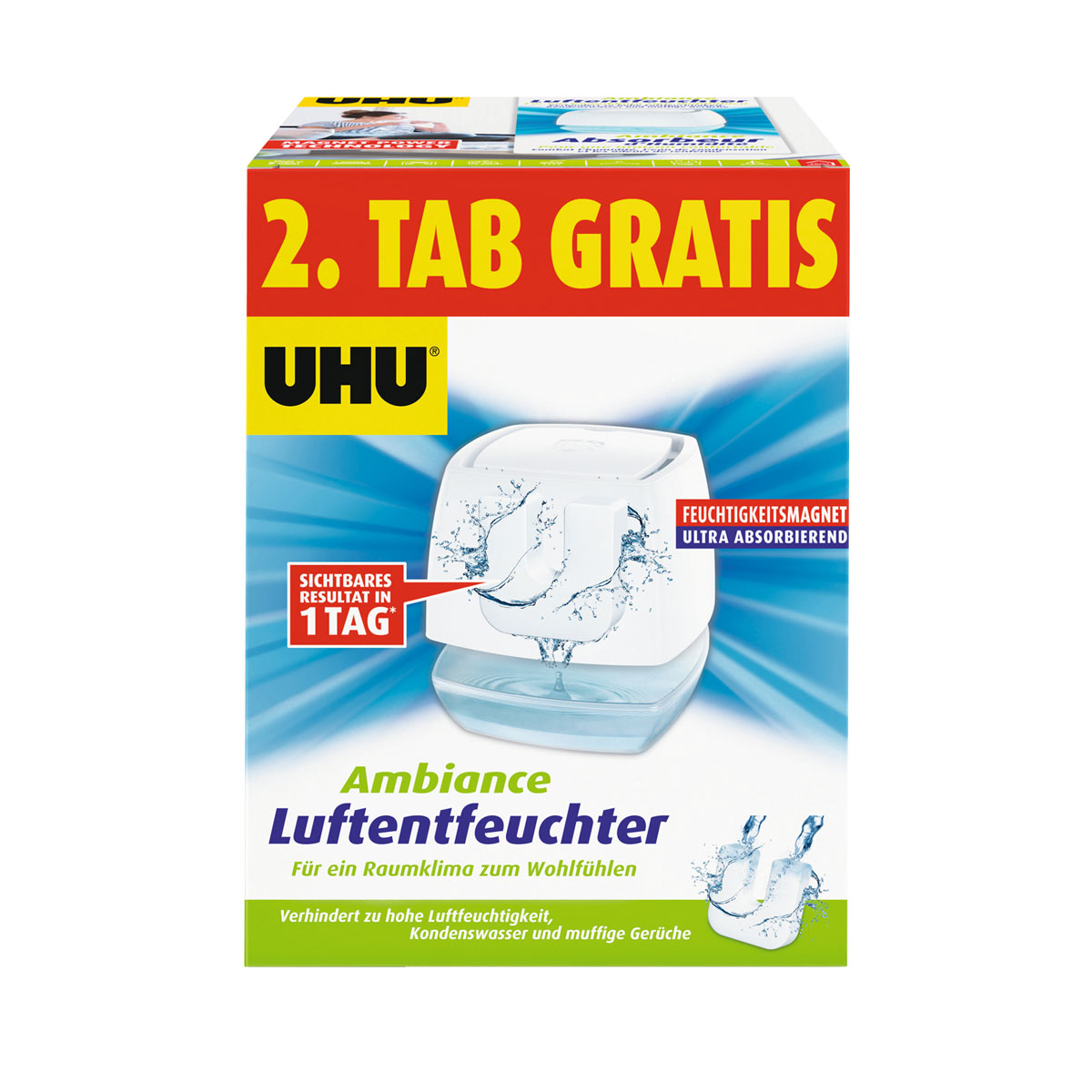 UHU  Luftentfeuchter Ambiance  2er Set 450 g