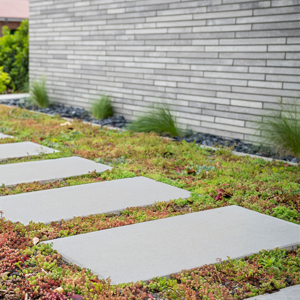 Diephaus  Gehwegplatte Beton zementgrau 60 x 40 x 4 cm Bild 2