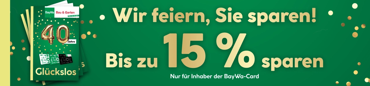 Glückslos Aktion für Kundenkarten im Markt