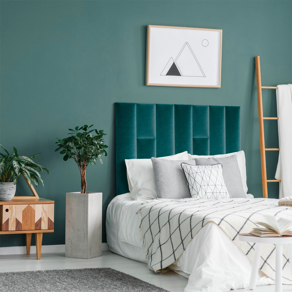 Mollis Polsterpaneel 60x15 cm türkis Bild 7