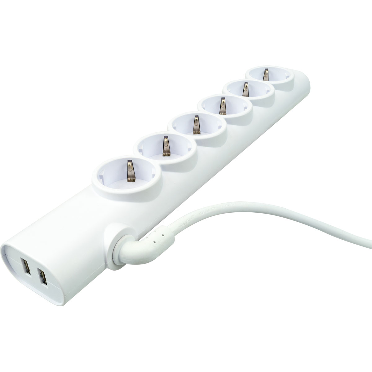 Schwaiger  Steckdosenleiste 6-fach mit 2-fach USB Bild 3