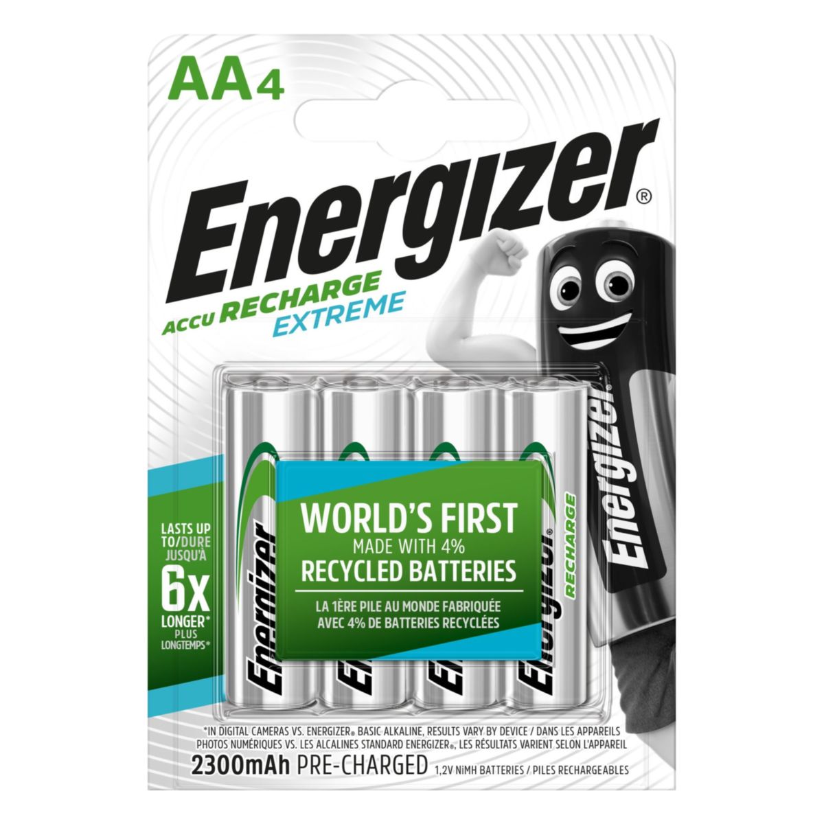 Energizer AA-Batterien Extreme 4 Stück