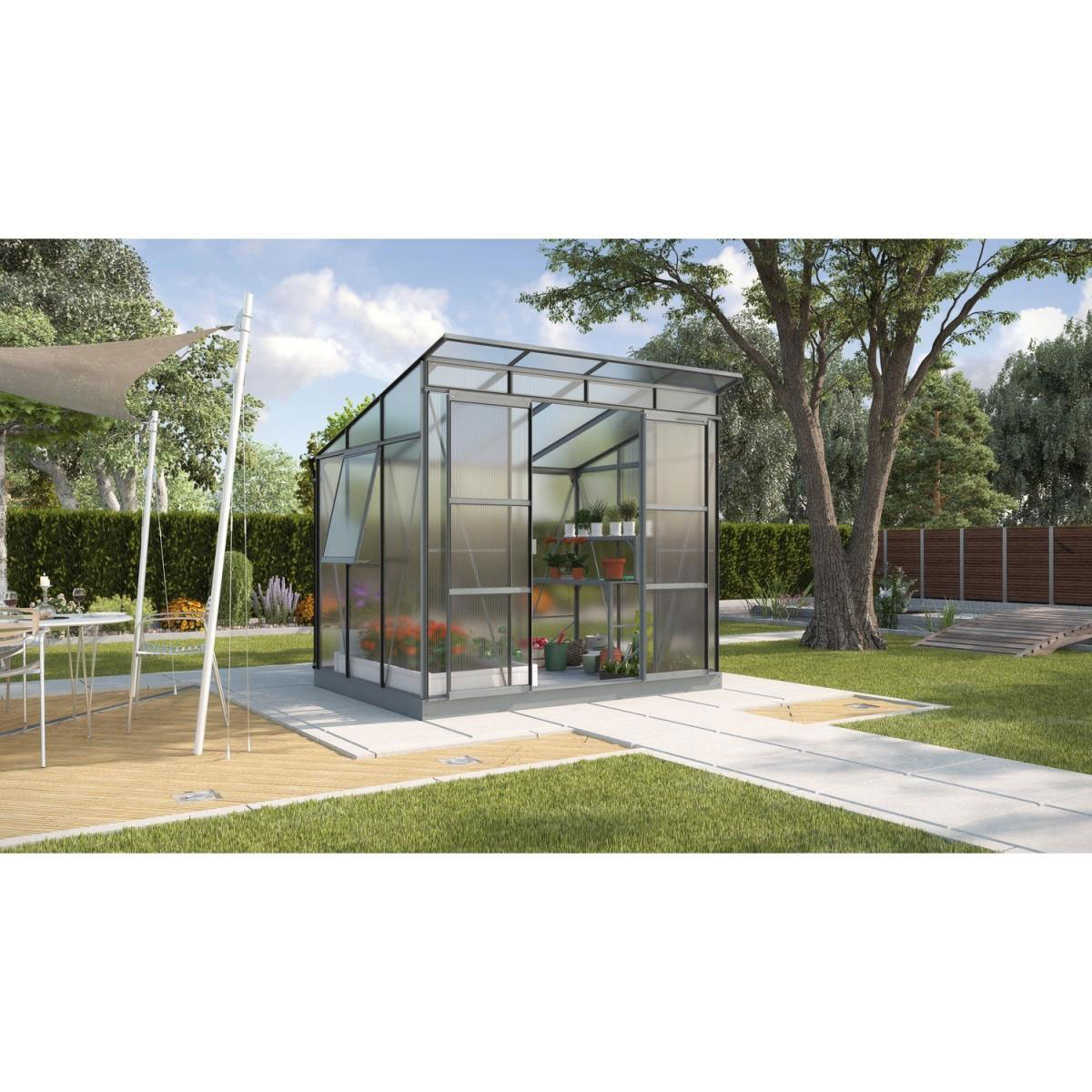 Vitavia Gewächshaus Freya 5900 6 mm schwarz