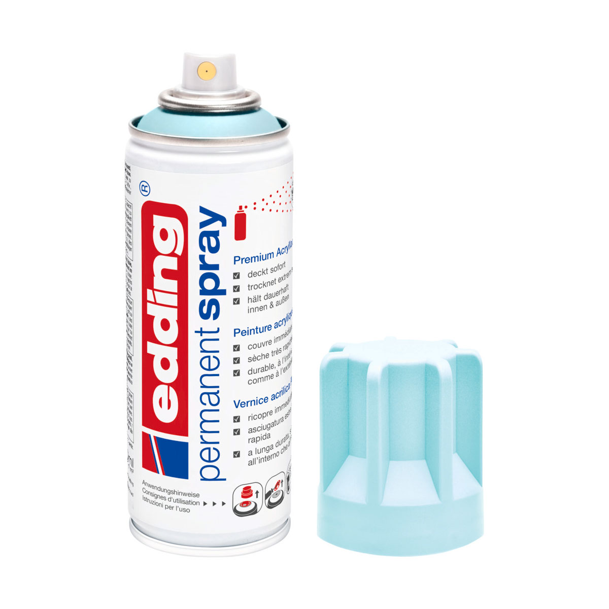 Edding  Spray 5200 pastellblau seidenmatt