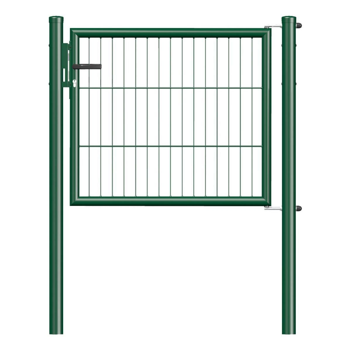 GAH Alberts Stabgitter-Einzeltor grün 1000 x 750/1250 mm