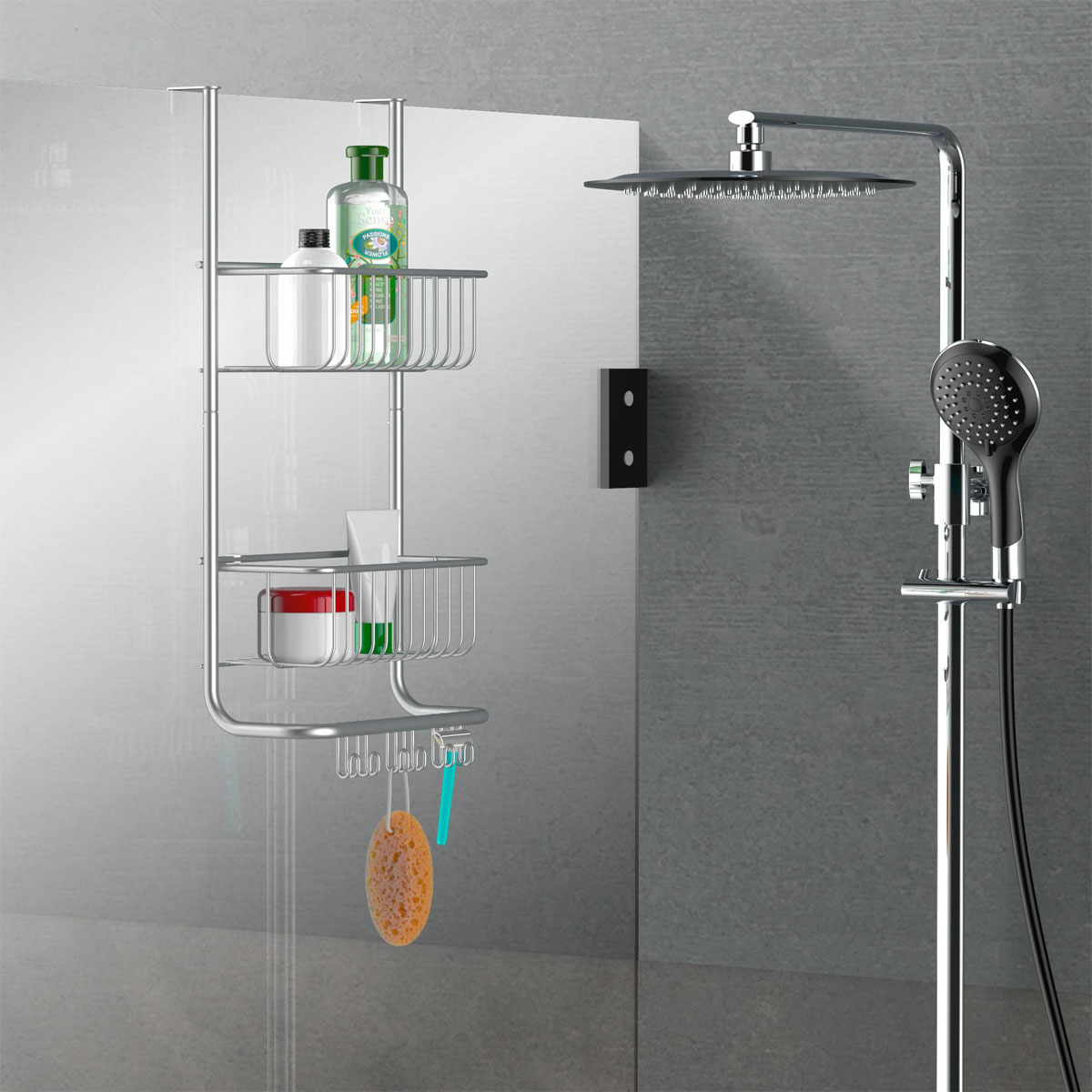 Schütte Hängeregal Silber matt Bild 3