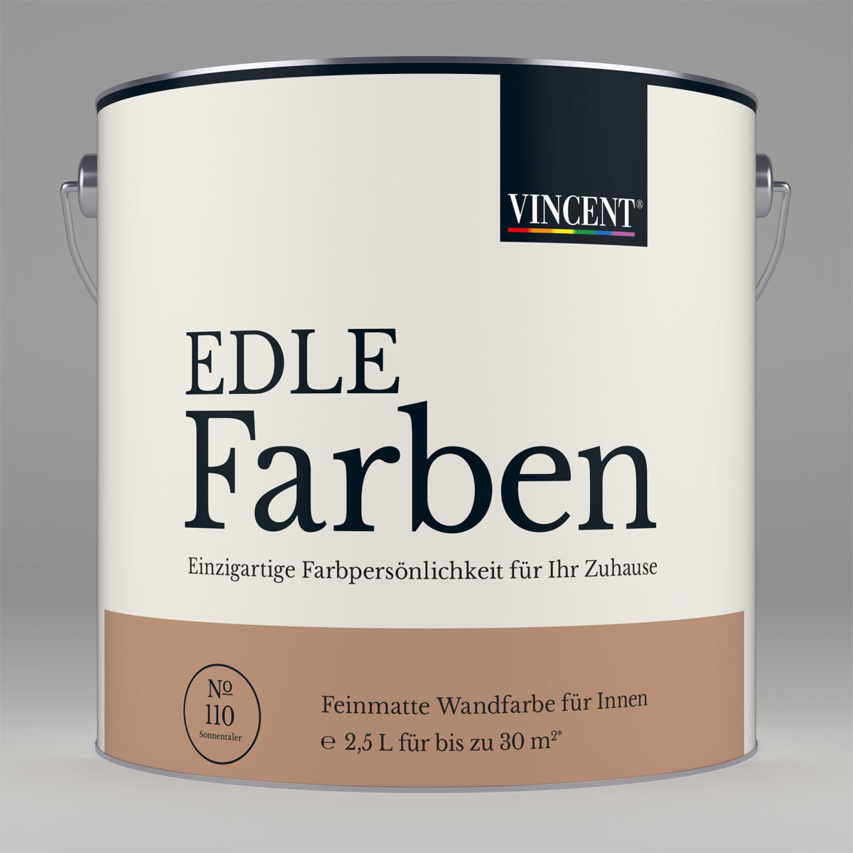 Vincent Wandfarbe Edle Farben Sonnentaler 2,5 L Bild 1