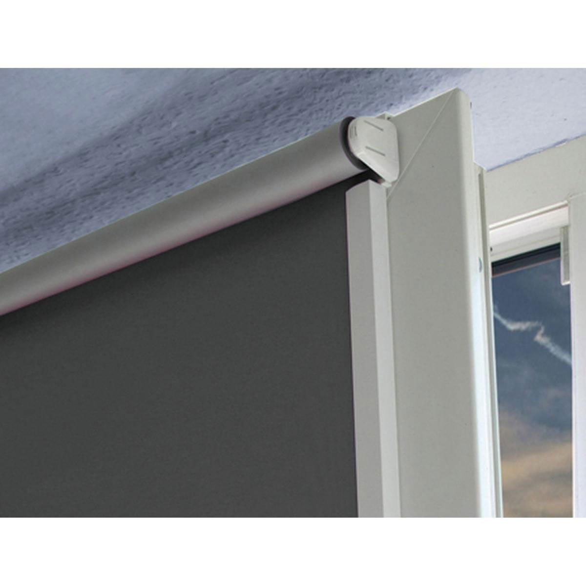 Gardinia Seitenprofil für Rolle 210 cm weiß Bild 2