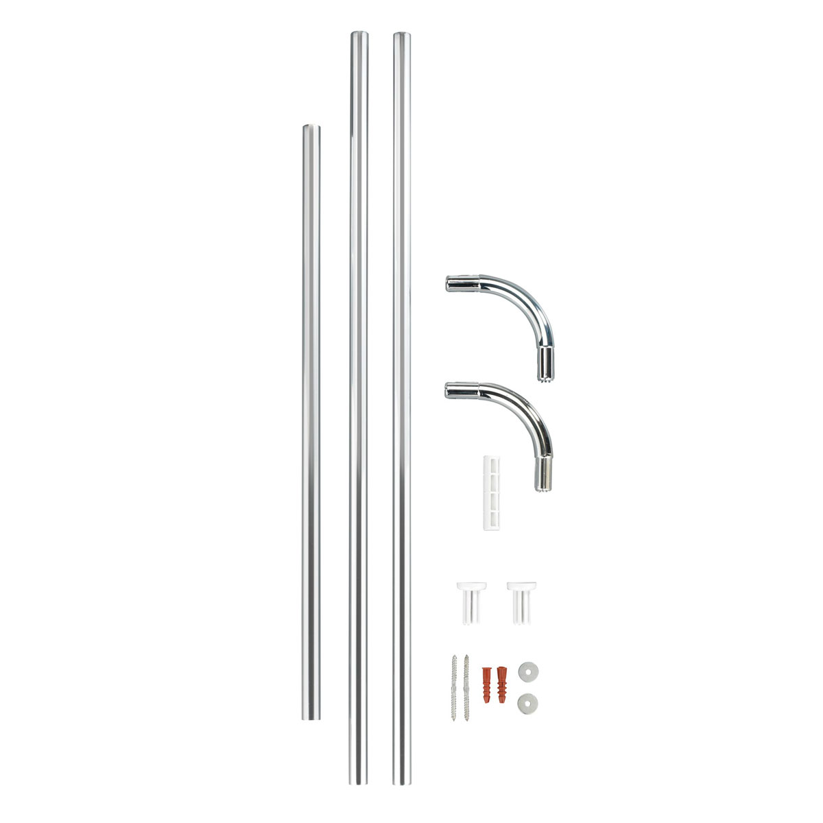 Wenko  Winkelstange Universal Chrom 20 mm Bild 8