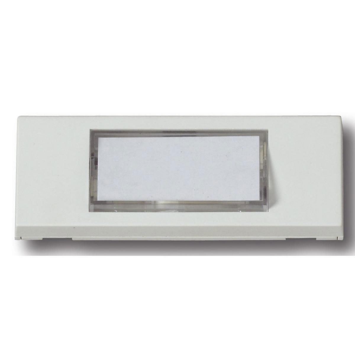 LED-Klingelplatte reinweiß