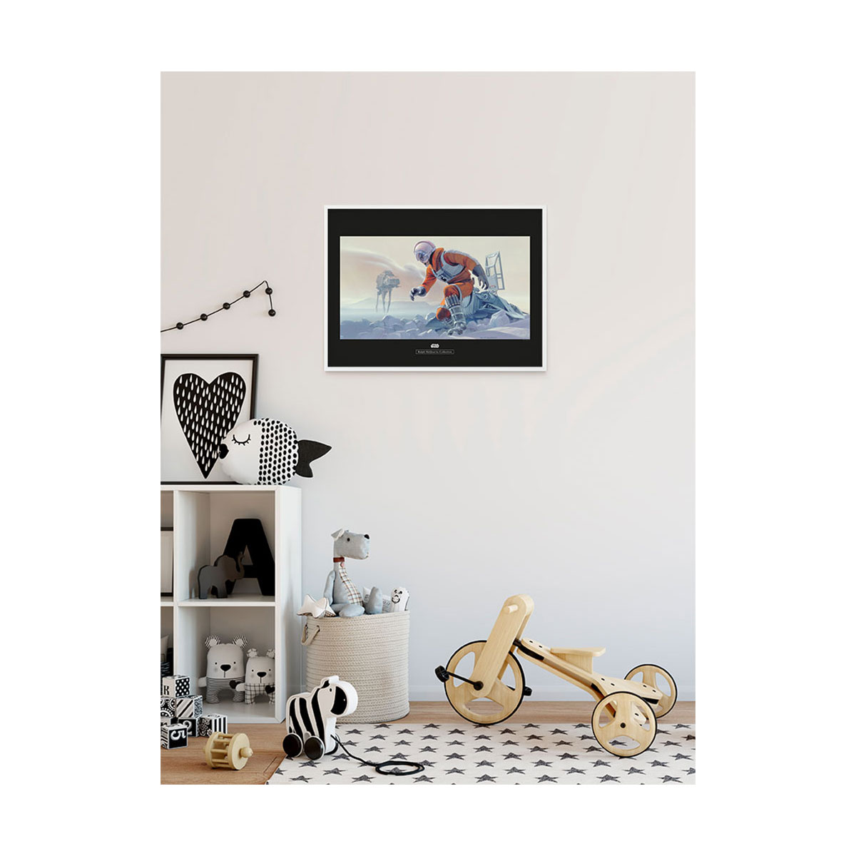 Komar  Wandbild Star Wars Classic Hoth Battle Pilot 50x40 cm Bild 3