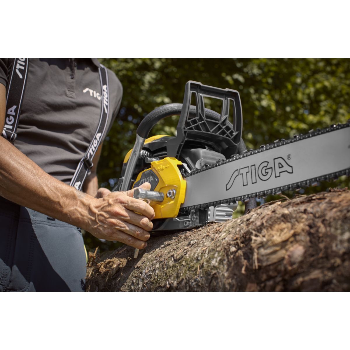 Stiga Benzin-Kettensäge CS 755 - 18" Bild 4