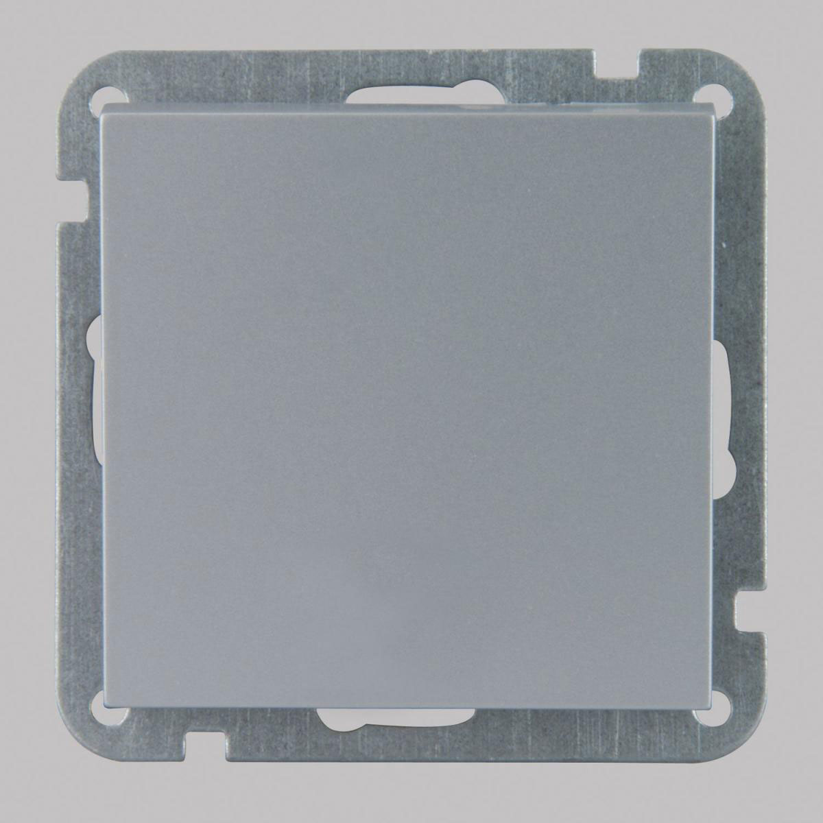 Aus-/Wechselschalter Melbourne silber Serie 703