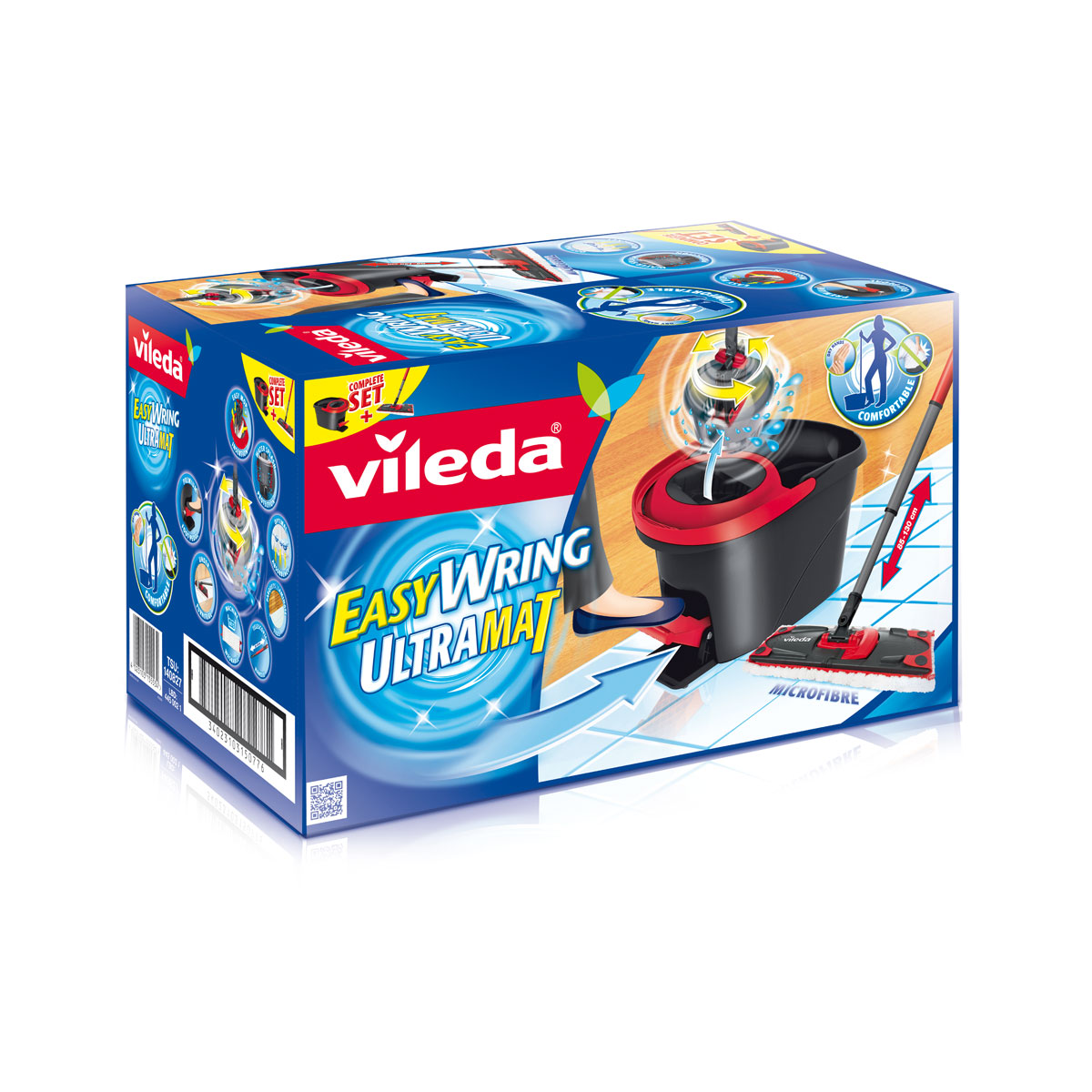 Vileda Wischer EasyWring UltraMat Komplett Set