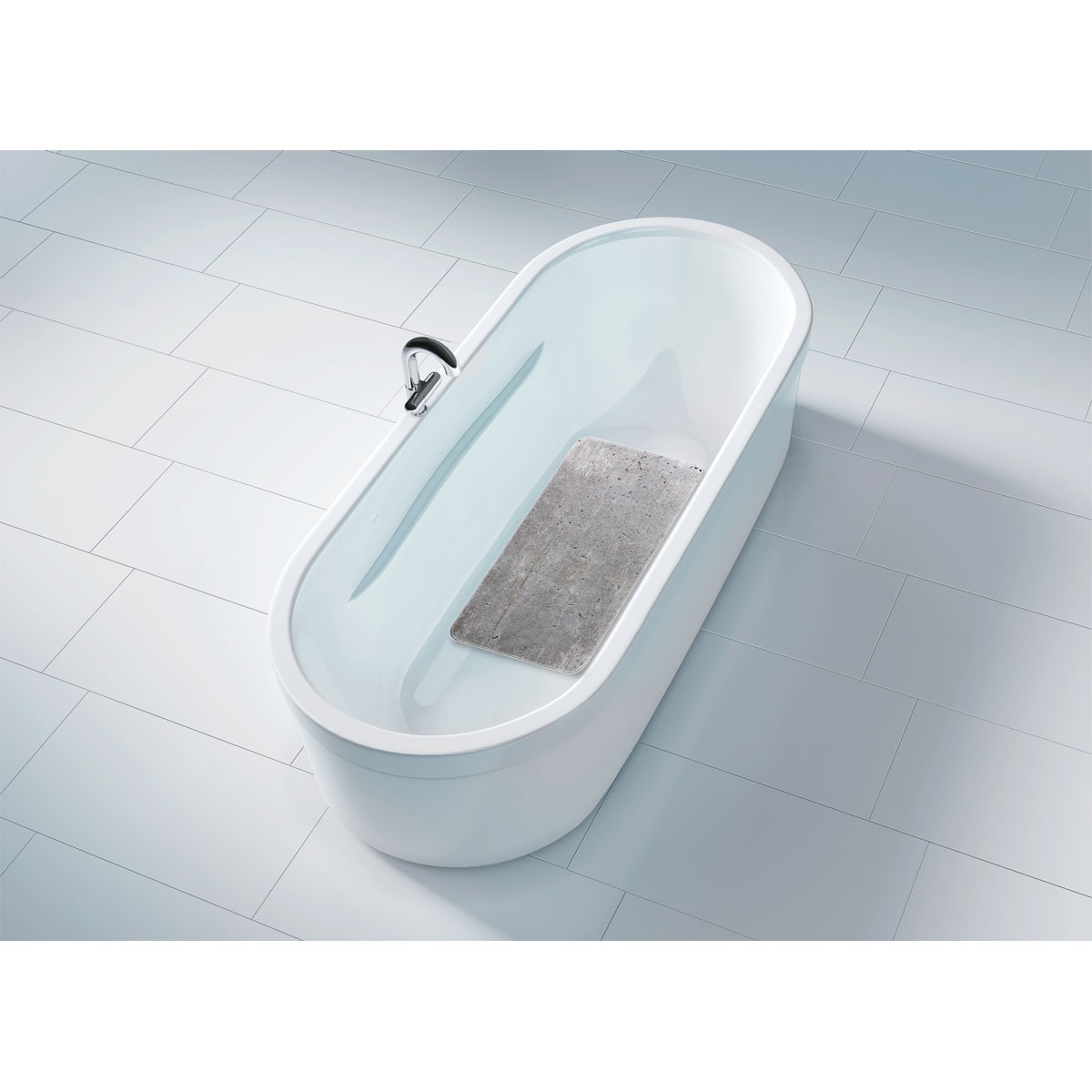 Wenko  Wanneneinlage Modell Concrete 70 x 40 cm Bild 2