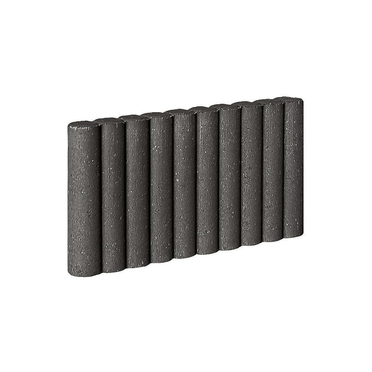 Lusit Einfassungsstein Wegefix anthrazit 25 x 47 x 6 cm