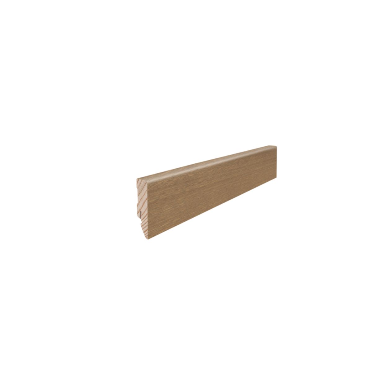 Living by HARO Steckleiste furniert Raucheiche pure-invis 16x58 mm