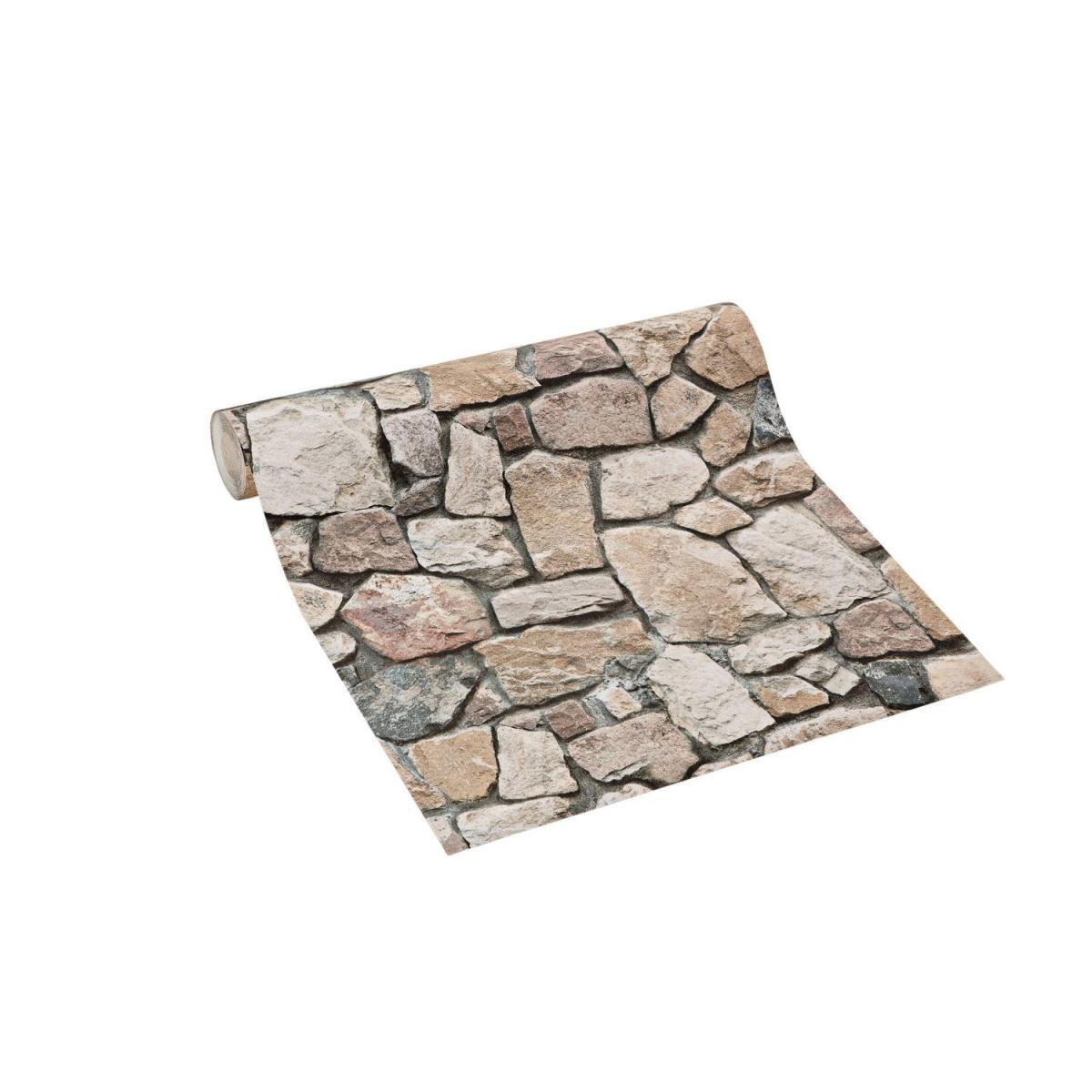 Prägetapete Bruchstein