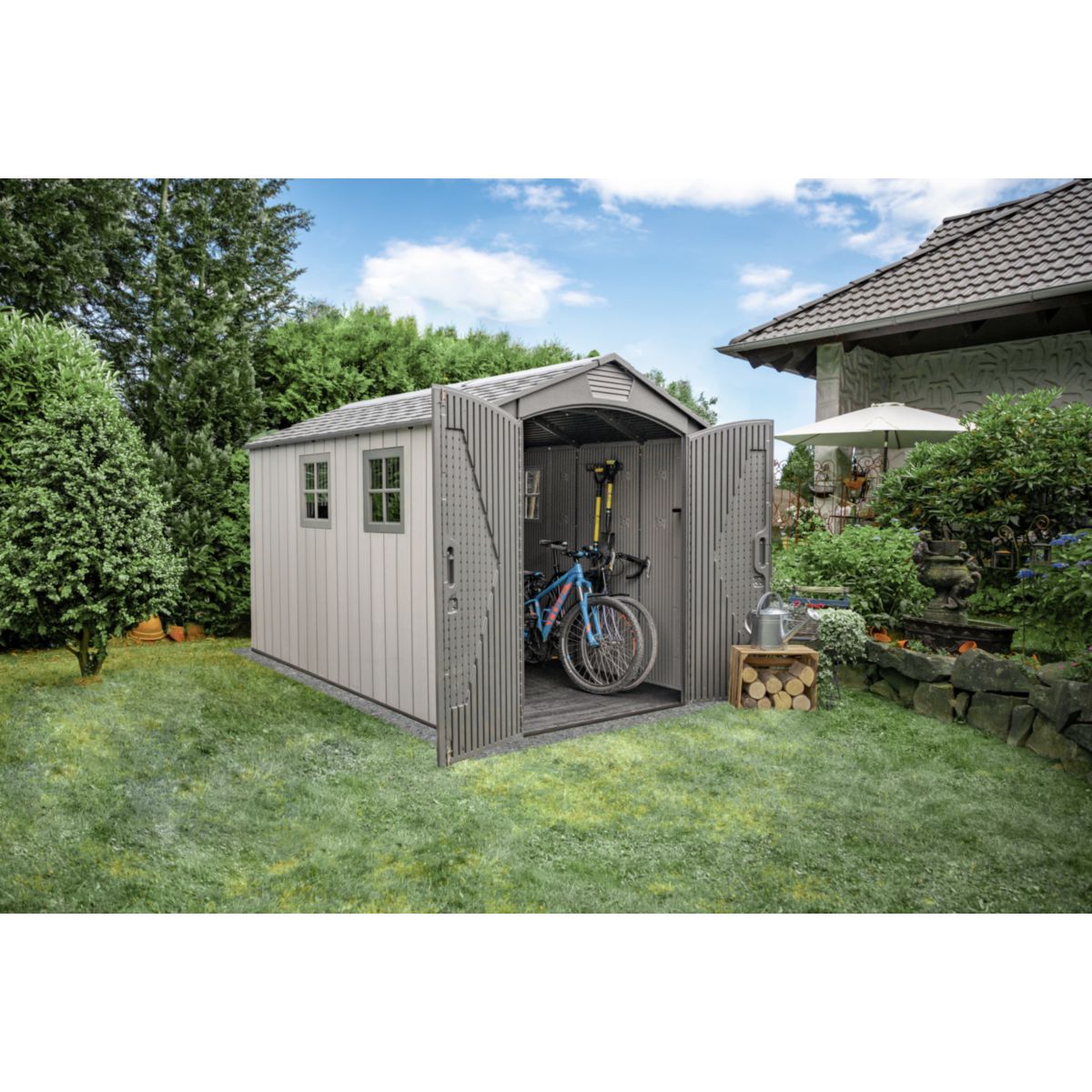 Lifetime Gerätehaus Terra 356x213x228 cm Bild 4