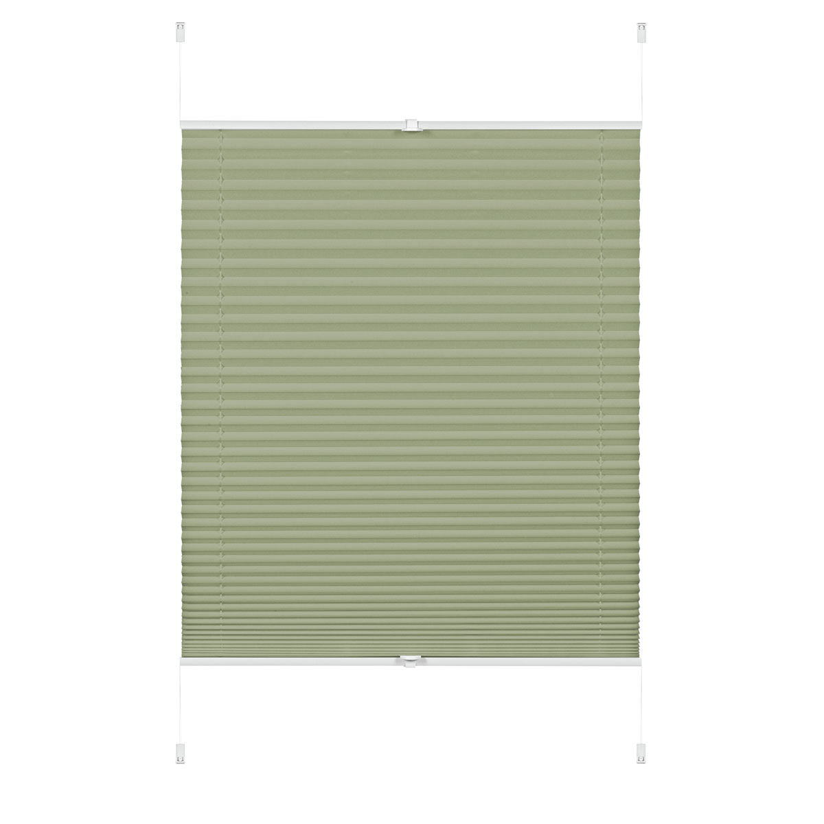 Gardinia Plissee Easyfix Greta mintgrün 60 x 130 cm