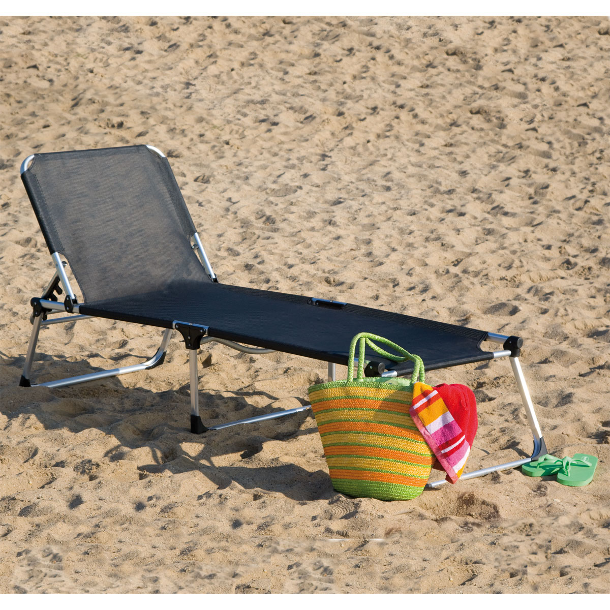 Siena Garden Dreibeinliege Klappliege Danzig grau 130 kg Bild 6