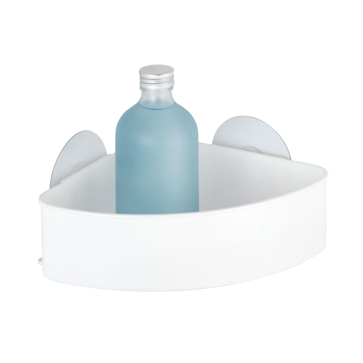 Wenko Static-Loc Eckablage Osimo weiß Bild 8