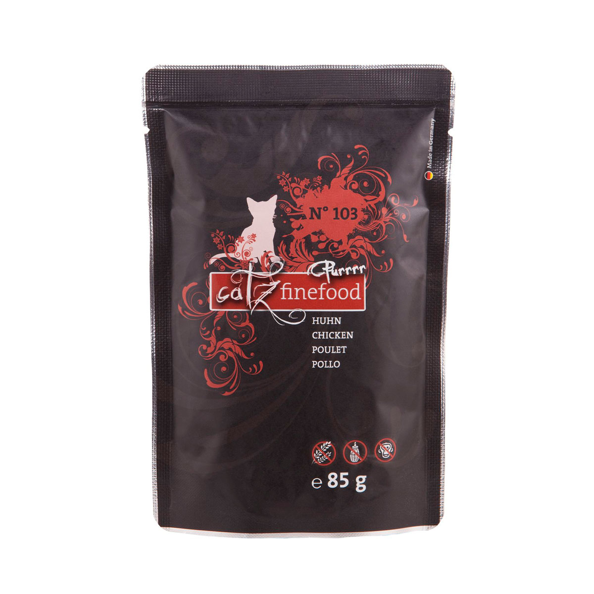 Catz finefood  Katzensnack Purrrr Pouch Huhn 85 g
