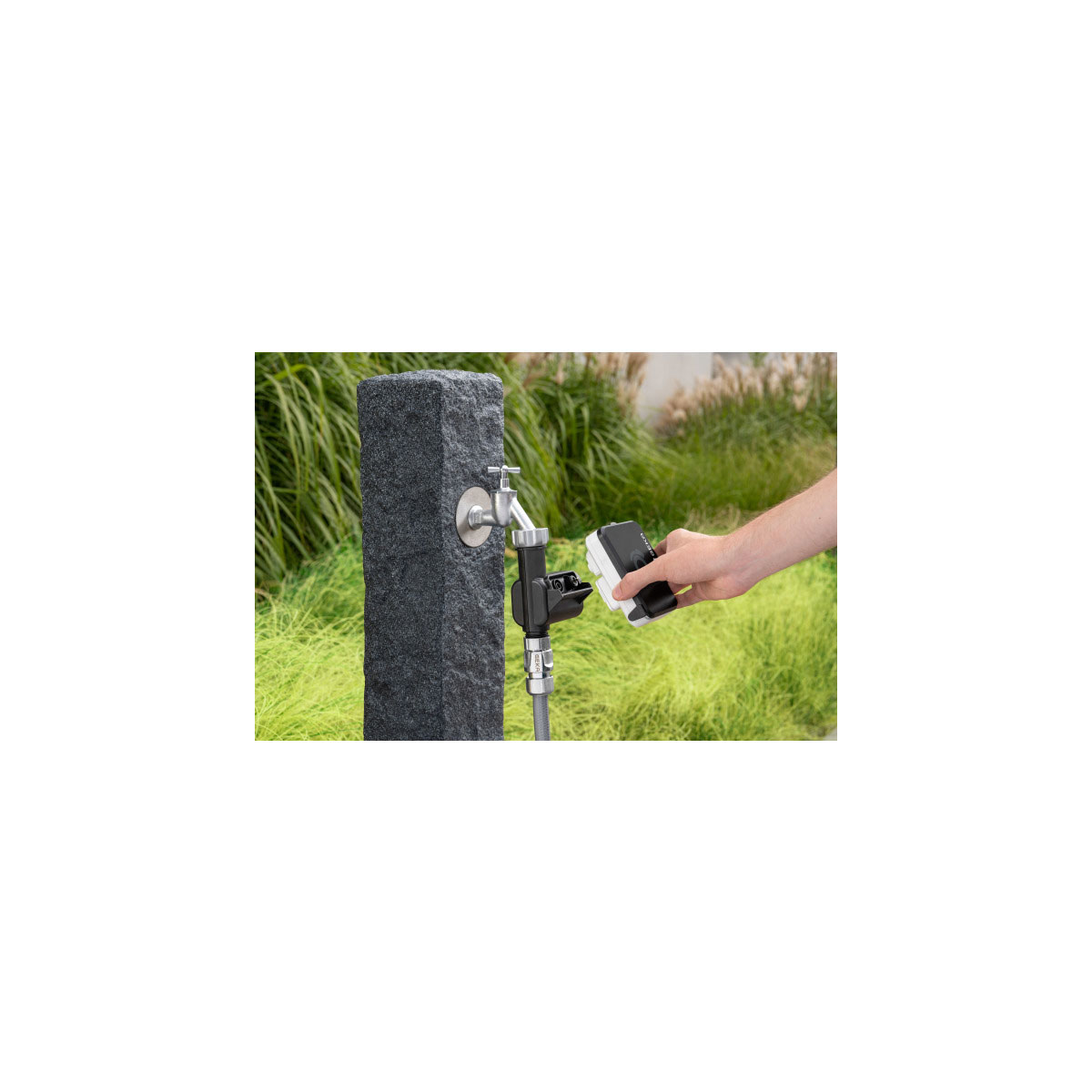 GEKA  Bewässerungscomputer digital Hahnadapter Bild 6